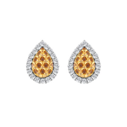 LADIES RING 0.20CT ROUND DIAMOND 10K YELLOW GOLD